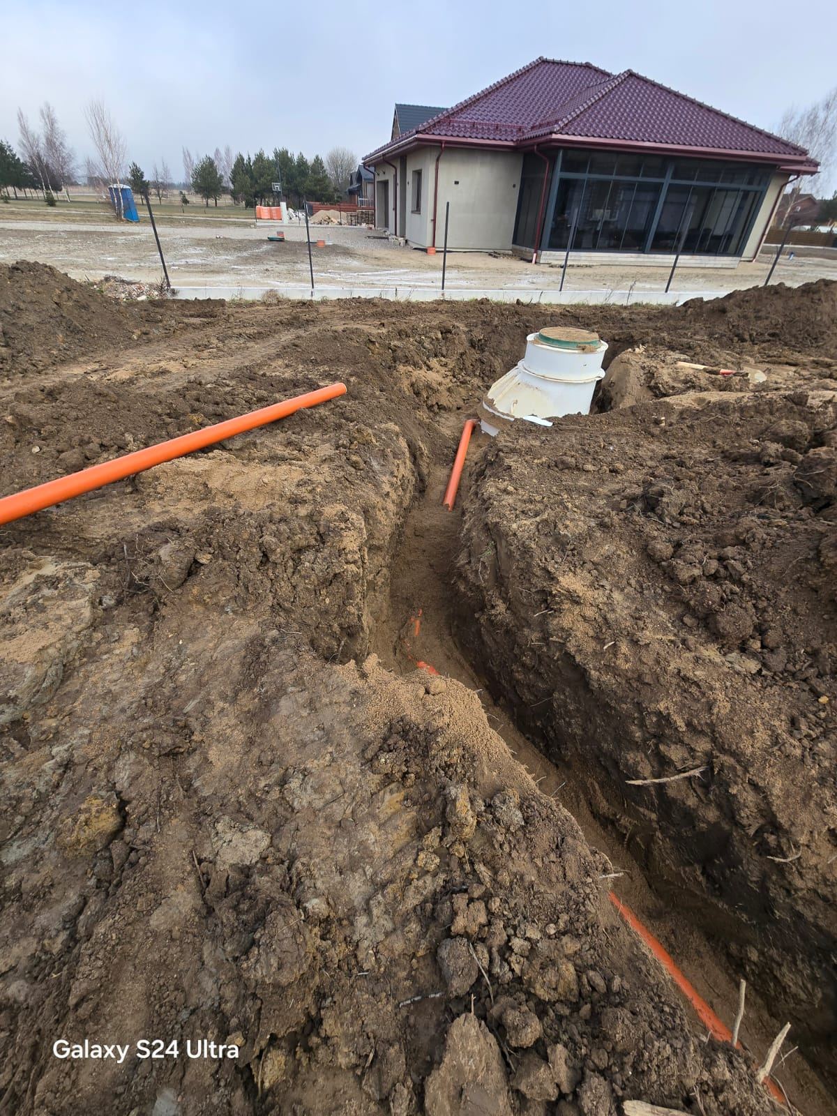 Vandentiekio ir nuotekų tinklų įrengimas – darbų nuotrauka